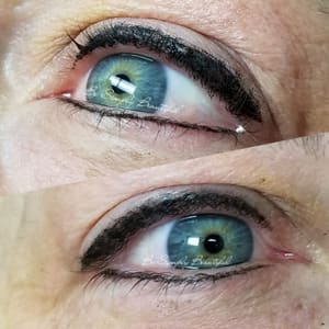 Eyeliner Tattoo result by Be Simply Beautiful Permanent Makeup in Boise, ID