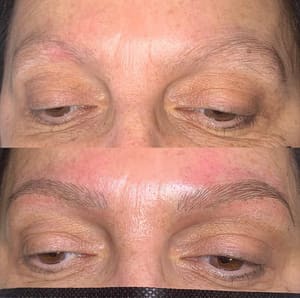 Eyeliner Tattoo result by Beautiful Brows & Esthetics in Endicott, NY