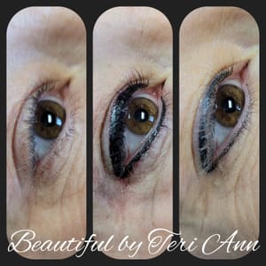 Eyeliner Tattoo result by Beautiful by Teri Ann in Sartell, MN