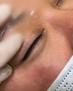 Eyeliner Tattoo result by Beautiful Face Brow & Blush in Dublin, CA