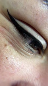Eyeliner Tattoo result by Beautiful You By Christine LLC in Matthews, NC