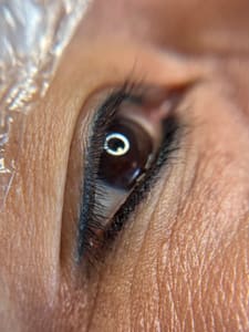 Eyeliner Tattoo result by BeautiFULL Brows By Jen - Microblading - Permanent Makeup - Wild Honey Beauty Studio in Peoria Heights, IL