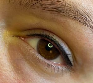 Eyeliner Tattoo result by Beauty and Microblading by Tatiana in Brooklyn, NY