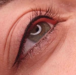 Eyeliner Tattoo result by Beauty and Microblading by Tatiana in Brooklyn, NY