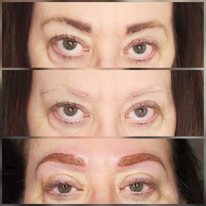 Eyeliner Tattoo result by Beauty and the Blade in Archie, MO