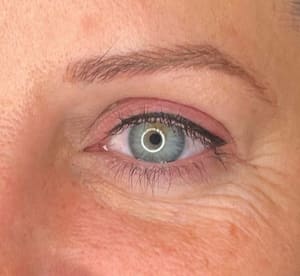Eyeliner Tattoo result by Beauty and the Brow in Feeding Hills, MA