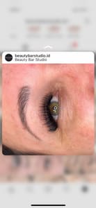 Eyeliner Tattoo result by Beauty Bar Studio in Meridian, ID
