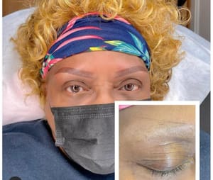 Eyeliner Tattoo result by Beauty by Bobbie T in Millersville, MD