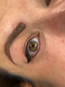 Eyeliner Tattoo result by Beauty by Bree in Laughlintown, PA