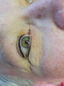 Eyeliner Tattoo result by Beauty by Jene B in Redding, CA