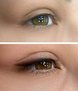 Eyeliner Tattoo result by Beauty by Shohre in Tustin, CA