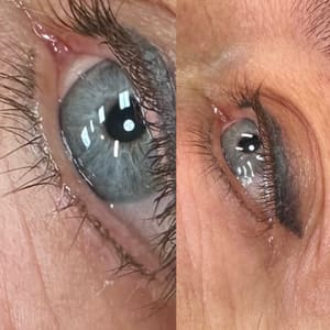 Eyeliner Tattoo result by Beauty By Tattoo in Traverse City, MI