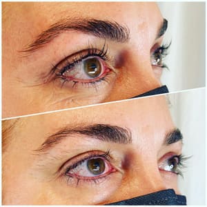Eyeliner Tattoo result by Beauty By The C in San Marcos, CA