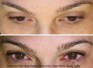Eyeliner Tattoo result by Beauty Centric Spa in Fayetteville, AR