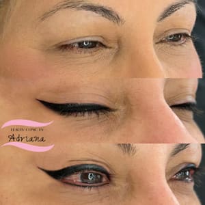 Eyeliner Tattoo result by Beauty Clinic by Adriana, LLC in Perris, CA