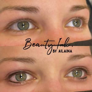 Eyeliner Tattoo result by Beauty Ink. BY AILAINA in Pleasanton, TX