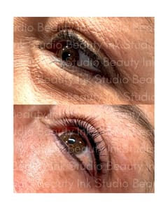 Eyeliner Tattoo result by Beauty Ink Studio in Lewisburg, WV