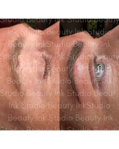 Eyeliner Tattoo result by Beauty Ink Studio in Lewisburg, WV