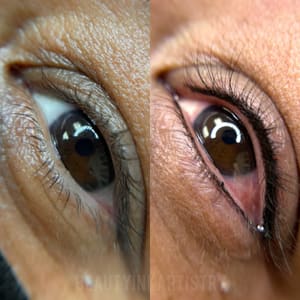 Eyeliner Tattoo result by Beauty Ink Studio in San Diego, CA