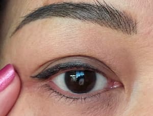 Eyeliner Tattoo result by Beauty Inked by Diana in Burlingame, CA