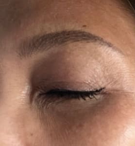 Eyeliner Tattoo result by Beauty Inked by Diana in Burlingame, CA