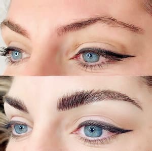 Eyeliner Tattoo result by Beauty Lab Microblading Charlotte in Charlotte, NC