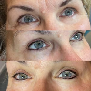 Eyeliner Tattoo result by Beauty Mark in Council Bluffs, IA