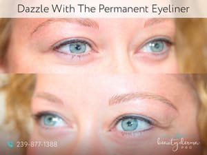 Eyeliner Tattoo result by BeautyDermaPro in Naples, FL