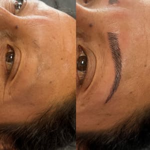 Eyeliner Tattoo result by BeautyMe: Threading and Lashes in La Mesa, CA