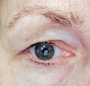 Eyeliner Tattoo result by Bebe's Beauty Skin. Lashes. Massage in Mont Belvieu, TX