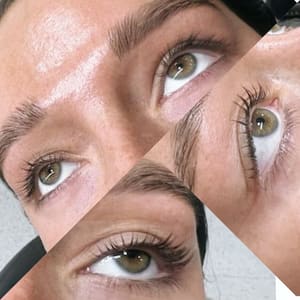 Eyeliner Tattoo result by Beckett Eyebrow Threading in West Chester Township, OH