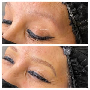 Eyeliner Tattoo result by Bellá Brows by Jess in Sunnyside, WA
