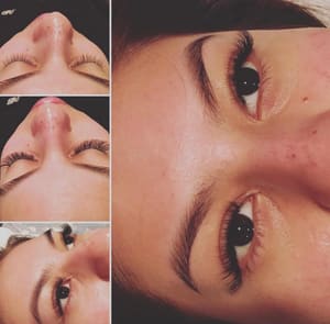 Eyeliner Tattoo result by Bella Beauty Salon in Fountain Valley, CA