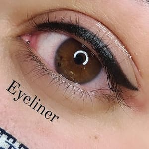 Eyeliner Tattoo result by Bella Ink Aesthetics in Tampa, FL