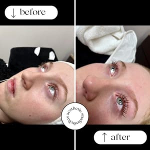 Eyeliner Tattoo result by Bella's Aesthetic Studios in Palm Beach Gardens, FL