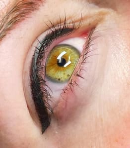 Eyeliner Tattoo result by Bella’s Permanent Makeup And Lash Studio in Palm Desert, CA