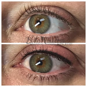 Eyeliner Tattoo result by Bella Visi Permanent Cosmetics in Reno, NV