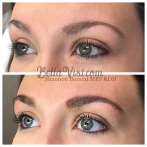 Eyeliner Tattoo result by Bella Visi Permanent Cosmetics in Reno, NV