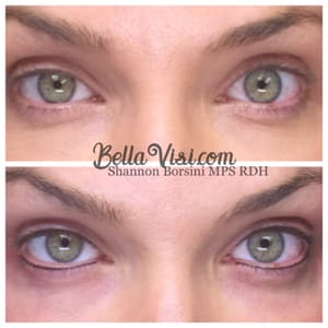 Eyeliner Tattoo result by Bella Visi Permanent Cosmetics in Reno, NV