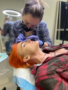 Eyeliner Tattoo result by Bellabrow Pro in Durham, NC