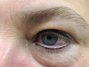 Eyeliner Tattoo result by Bellarose Therapeutic Massage and Spa, LLC in Arcanum, OH
