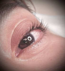 Eyeliner Tattoo result by Bellezza Academy in Stockton, CA