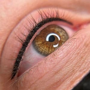 Eyeliner Tattoo result by Beneath the Surface Skin Studio in Cranberry Twp, PA