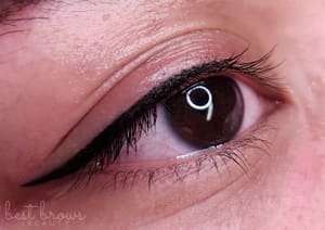 Eyeliner Tattoo result by Best Brows & Beauty in Middleton, WI
