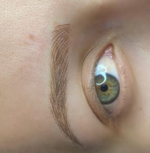 Eyeliner Tattoo result by Best Brows Microblading Beauty Clinique in San Antonio, TX