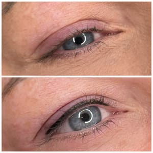Eyeliner Tattoo result by Best D’s Cosmetic Tattoo in Pittsburgh, PA