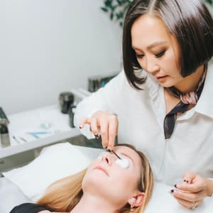 Eyeliner Tattoo result by Besud Beauty Lash & Brow Studio in Suwanee, GA