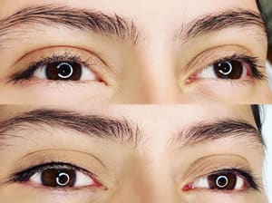 Eyeliner Tattoo result by Beverly Hills Ink by Michal Makeup in Beverly Hills, CA