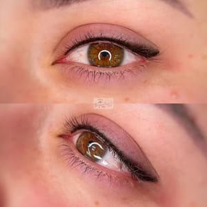 Eyeliner Tattoo result by Beyoutiful Permanent Makeup in Tea, SD