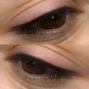 Eyeliner Tattoo result by BF Permanent in Lemont, IL
